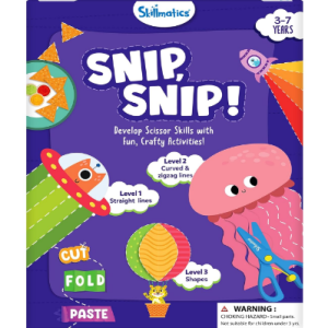 snip snip! kids scissor skills activity kit