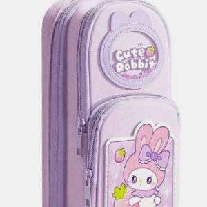 kids cartoon chick lunch box | cute hard case snack box for school | portable tiffin for boys & girls